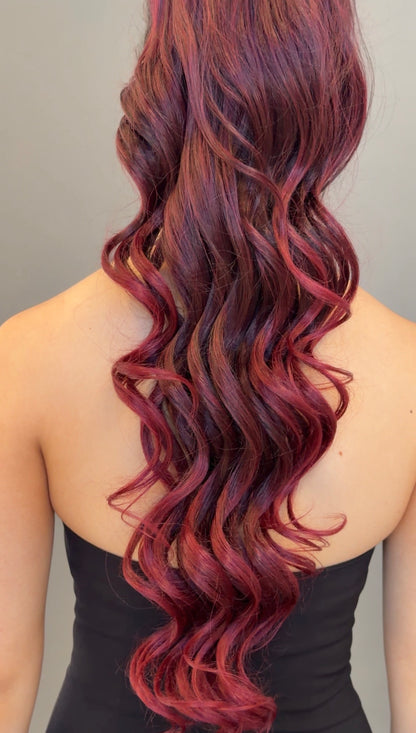 Loose Curls Ponytail