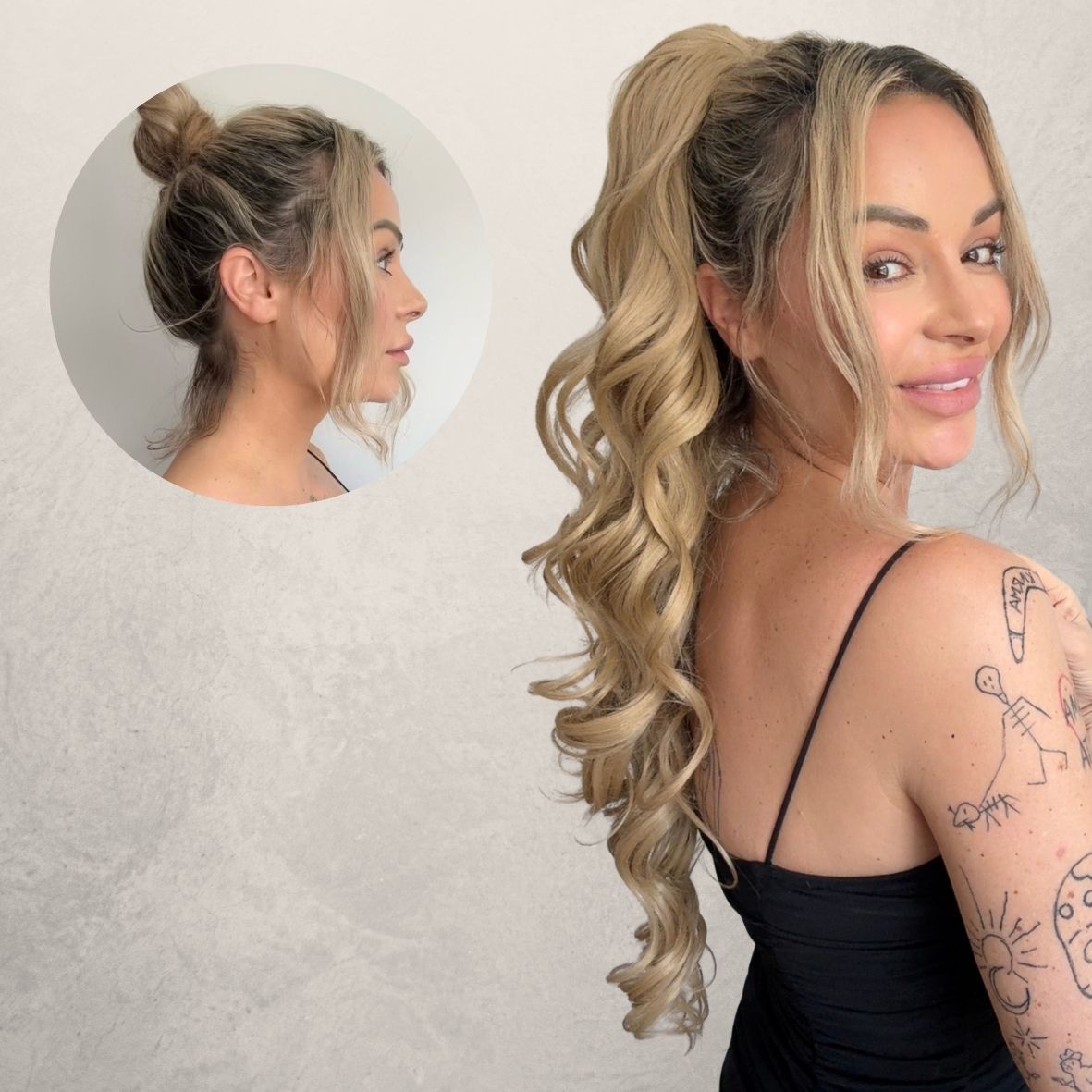 28" Loose Curl Ponytail